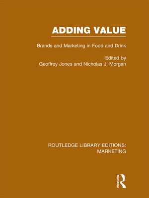 cover image of Adding Value (RLE Marketing)